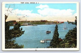 Postcard Fort Adams Newport Rhode Island - £4.97 GBP