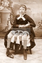 Myrtle Corbin The Four Legged Girl Circus Sideshow Carnival Freak 4X6 Postcard - £6.95 GBP