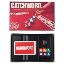 Catchword A Wild Word Game of Letter Cards and Cubes 1982 - $7.70