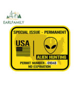 Alien Hunting Permit Decal - £7.05 GBP