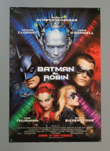 40x27 George Clooney Batman Robin 1997 movie poster:Mr Freeze,Batgirl,Poison Ivy - $49.49