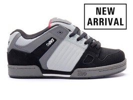 Mens DVS Celsius Skate Shoe Black Grey Charcoal Nubuck  - $63.99