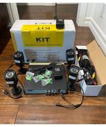 ELEOPTION Security Camera System 4CH 1080P DVR Recorder Video and 4X 720P  - $180.00