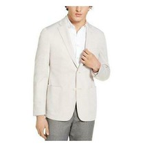 Calvin Klein Mens Beige Slim Fit Cotton Blend Sport Coat, Size  46R - £42.47 GBP