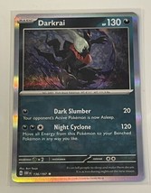 Darkrai Pokemon TCG Card 136/197 - HOLO RARE Obsidian Flames - Charizard EX Set - £1.19 GBP