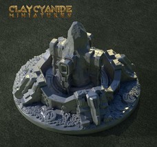 3D Printed Clay Cyanide The Altar of Wind 28mm-32mm Ragnarok D&amp;D - £14.72 GBP+