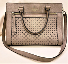 Kate Spade New York Handbag/Shoulder Bag Beige Pebbled Leather - $69.97