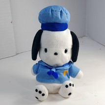 Sanrio Smiles Pochacco Mini Plush Little Sailor blue hat bean bag beanie... - $1,109.28 MXN