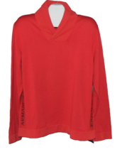 Armani Exchange Men’s Cotton Red shawl collar  Knit Pullover Sweater Sz 2XL - $92.22