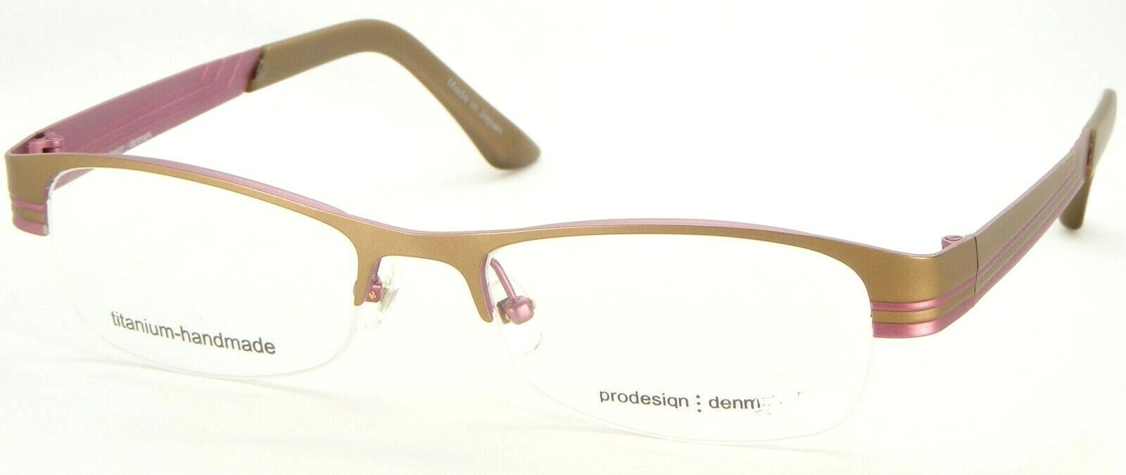 Nuovo Prodesign denmark 4367 6411 Opaco Marrone Chiaro Vista 51-17-130mm... - $83.92