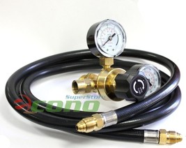 Argon CO2 Regulator Gauges &amp; Hose for Miller Lincoln CGA580 Mig Tig Welder - £31.41 GBP