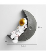 Resin Astronaut Wall Decoration Nordic Modern 3D Statue Ornaments Home D... - £50.41 GBP