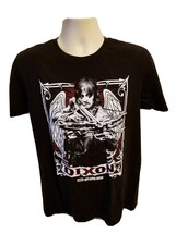 AMC The Walking Dead Daryl Dixon with Cross Bow Adult Medium Black TShirt - £15.73 GBP