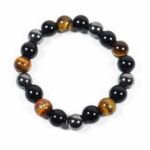 Anti Swelling Black Obsidian Slimming Bracelet Anklet Yoga Energy Prayer Beads S - £10.86 GBP