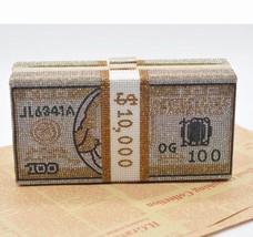BaoYaFang 2022 New Arrival wedding bag Party purse Day Clutches Dollars Money-US - £56.07 GBP