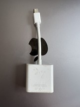 GENUINE Apple Mini DisplayPort to DVI Adapter MB570LL/B Model A1305 - White - £4.30 GBP