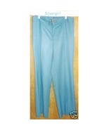 Vintage Polyester Dusty Blue Ladies Slacks - $13.69 CAD
