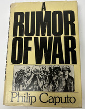 A Rumor of War by Philip Caputo First Edition 1977 Vietnam war - £79.33 GBP