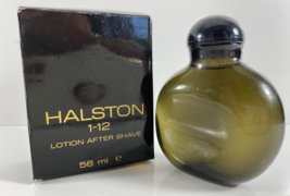 Vintage HALSTON 1-12 After Shave Lotion for Men 56 ml w/Box - £21.35 GBP