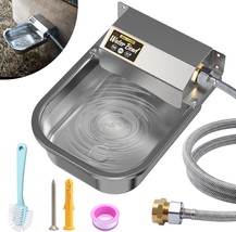 Automatic Water Dispenser For Dogs, 3L Outdoor Dog Drinking Water Bowl, ... - £39.37 GBP