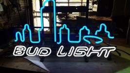 New Bud Albany New York Beer Light Neon Sign 24&quot;x20&quot; - £200.31 GBP