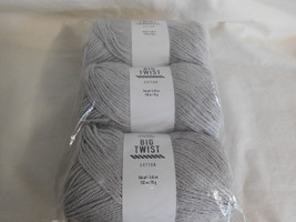 Big Twist Cotton Pewter lot of 3 dye Lot CNE1227 - £12.74 GBP