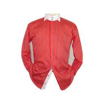 Men Shirt J.Valintin Turkey Usa Egyption Cotton Axxess Style 1594-24 Red image 7