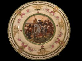 Antique Napoleon Bataille de Friedland Porcelain Collector Plate - £33.53 GBP