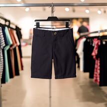 The Children's Place Boys Woven Chino Shorts in Black Size 6 EUC - $14.84