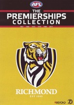 AFL: The Premierships Collection Richmond DVD | 1967/69 / 1973/74 / 1980 / 20... - £25.61 GBP