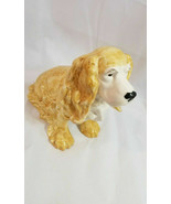 Vintage Large Ceramic COCKER SPANIEL Dog Figure Doorstop - 11&quot; H x 9&quot; W ... - €42,97 EUR