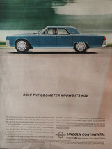 1961 Holiday Original Art Ad Advertisement LINCOLN CONTINENTAL - £8.46 GBP