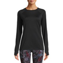 ClimateRight Women&#39;s Thermal Plush Warmth Top Size XS/XCH Color Black - £18.00 GBP