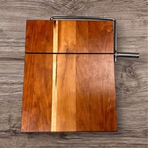 Handcrafted Cheese Slicer Board Made from Cherry Hardwood Kitchen Essent... - $920.13 MXN