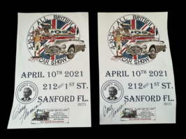 All British Car Show Signed Posters Gary Thomas Sanford Florida Autograp... - $16.00