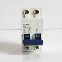 DZ47-63 C6 AC 400V 6A Overload Protection Miniature Circuit Breaker 2 Po... - $10.87