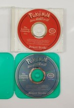Pokemon Project Studio PC Game Lot - Red Version - Blue Version DISC ONLY  - £9.66 GBP