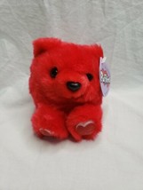 Vintage Red Puffkins Kisses Plush 4"  1994 With Tags - $13.86