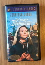 The Song of Bernadette (VHS, 1992) Jennifer Jones, William Eythe, Vincent Price - £3.77 GBP