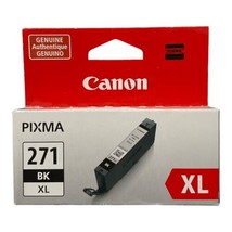 OEM Genuine Canon CLI-271 XL Black Ink Cartridge PIXMA New - £10.22 GBP