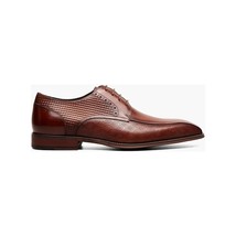 Stacy Adams Simmons Bike Toe Oxford Men's Shoes Cognac 25674-221 image 2