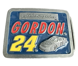 Nascar Winston Cup American Legends Foundry Jeff Gordon #24 Belt Buckle 1998 - £18.63 GBP