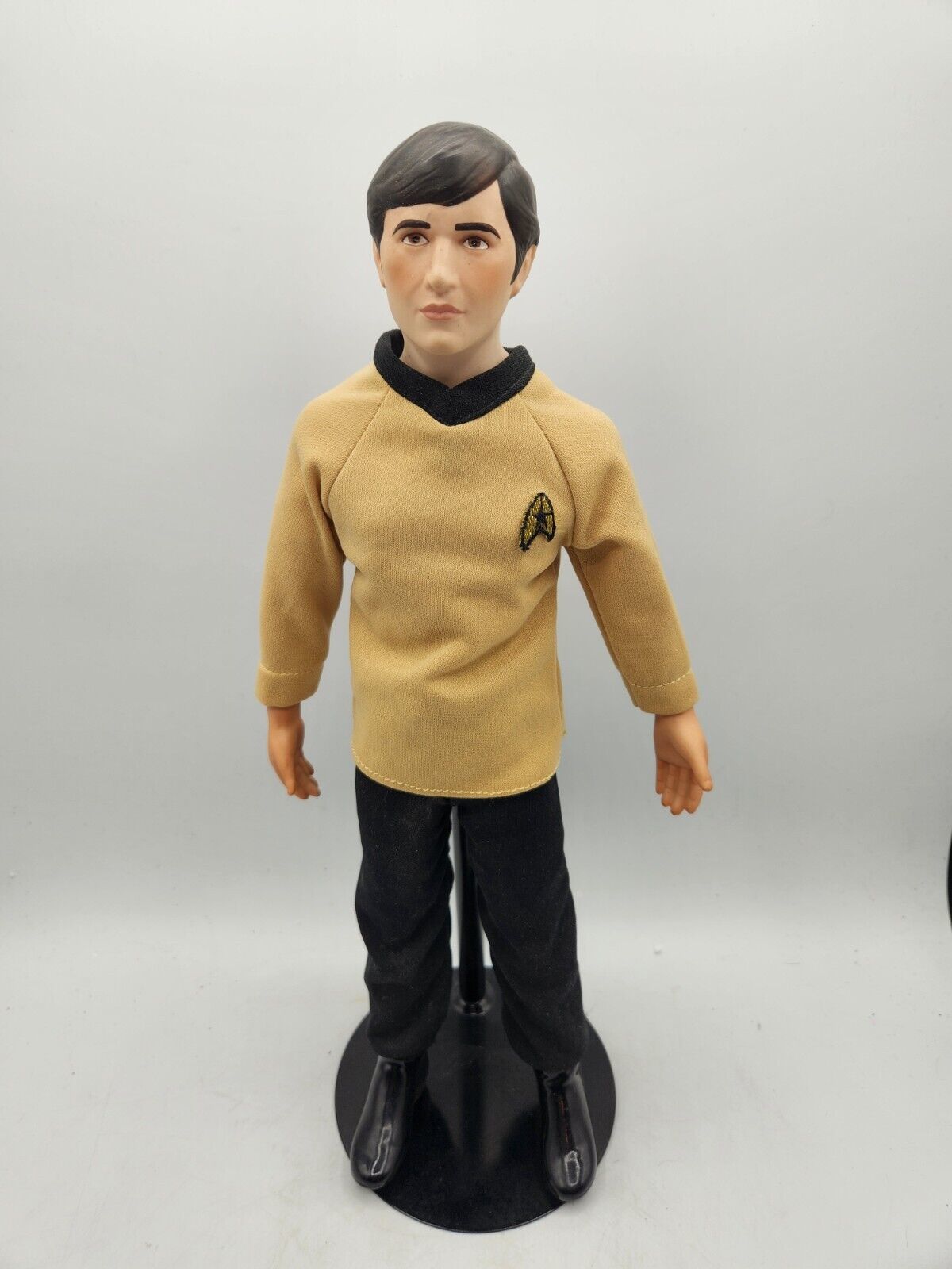 Ernst Hamilton Collection 1988 Star Trek 14" Porcelain Doll Ensign Pavel Checkov - $49.45