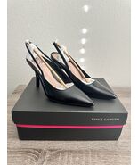 Vince Camuto Riveq Women's Heels 5.5M Black Kidskin VC-RIVEQ - $89.99