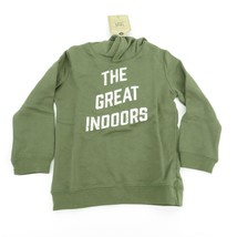 True Craft The Great Indoors Kids Olive Green Hoodie Large NWT $36 - $12.87