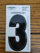 Hardline Self Adhesive Number 3 Glossy Laminate 3 In Super Stick - $55.37 MXN