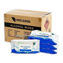 Hocleans 75% Alcohol wet Sanitizer Wipes 24 PACKS of 50 (1200 Wipe) FINA... - $43.00