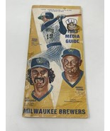 1983 Milwaukee Brewers Baseball Media Guide Schedule - Yount, Vuckovich,... - £3.95 GBP