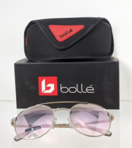 Brand New Authentic Bolle Sunglasses Ova 12590 GZ Silver Frame - $79.19
