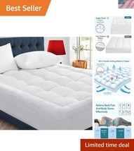 Breathable and Fluffy Mattress Topper - Extra Thick with 8-21 Inch Deep ... - $74.99